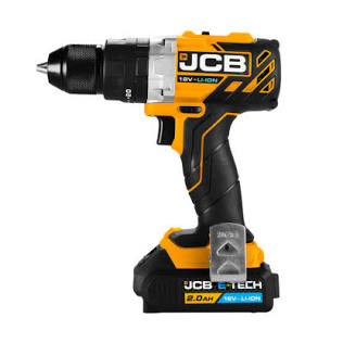 18V Brushless Combi Drill in traditional yellow livery, AI generated