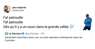 Bien plus que nos aînés, nous sommes confrontés à la violence de la racaille. Generation Identitaire En 20 Tweets Twog