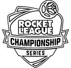 Make your own gaming logo inspired by rocket league using placeit's logo maker! Coloring Page Rocket League Championship Series 4