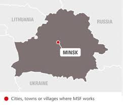 Cities of belarus on the maps. Belarus Msf