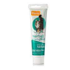 Different products are advertised as helping cats more easily pass hairballs through their intestines and into the litterbox, rather than vomiting. Hartz Hairball Remedy Plus For Cats Kittens Paste Hartz