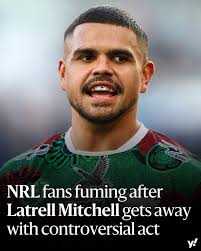 The actions of the South Sydney Rabbitohs star went completely unpunished.  😱