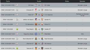 Canales de tv dónde ver online horarios de la jornada. Calendario Liga Horarios Y Donde Ver Hoy En Tv Y Online Los Partidos De La Jornada 1 De Laliga Santander Marca