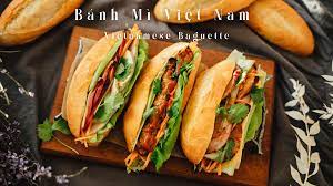 It is often split lengthwise and filled with savory ingredients like a submarine sandwich and served as a meal. Banh Mi Viá»‡t Nam Vietnamese Baguette Her 86m2 By Thuy Dao