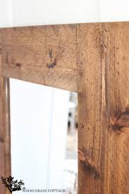 Mount it right on to your wall with the. Diy Wood Framed Mirror The Wood Grain Cottage