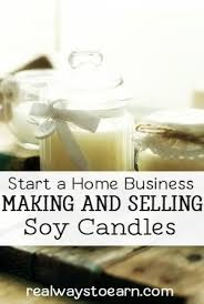 This Post Has Some Information On Getting Started Making And Selling Soy Candles From Your Home This Is Soy Candle Business Homemade Soy Candles Food Candles