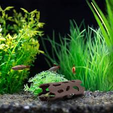 Image not available for color: Hiding Cave For Shrimp Fish Tank 1 100 Gallon Betta Log Fish Accessories Ceramic Hollow Out