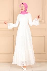 Modaselvim Elbise Etegi Firfirli Dantel Elbise 5171ay342 Ekru The Dress Elbise Modelleri Elbise