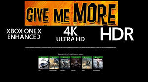 2 More Xbox One X True 4k Titles Confirmed Xbox One Xbox Give It To Me