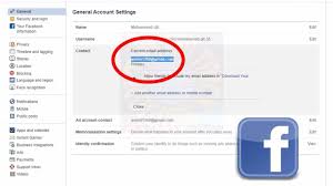 How Do I Change My Primary Email Address On Facebook In 2020 My Email Address Change Me Face Recognition