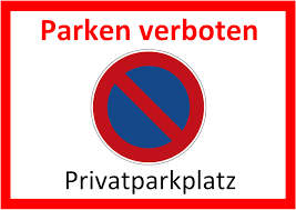 Parkverbotschelder kostenlos zum selber drucken. Parken Verboten Schild Zum Ausdrucken Muster Vorlage Ch