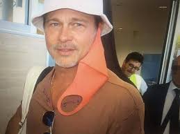 Brad Pitt all'aeroporto di Fiumicino: anche lui a Roma per festeggiare i  gemelli Vivienne e Knox- Corriere.it