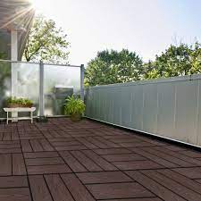 Leak Proof Outdoor Deck Floor Covering Germany Frankfurt Composite Decking Rooftop Garden Deck