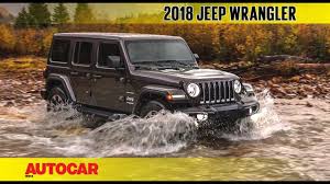 It has an estimated fuel consumption. 2018 Jeep Wrangler First Look Preview Autocar India Youtube