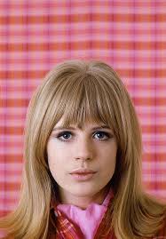Marianne By Cyril Morange 1965 For Mademoiselle Age Tendre Marianne Faithfull Faithfull Vintage Hairstyles