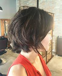 layered bob dunkelbraun bob frisur dickes haar bob frisur haarschnitt