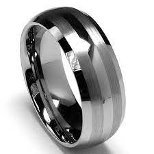 8mm Dome Men S Tungsten Carbide Ring Wedding Band Sizes 5 To 15 Http Www Amazon Com Dome T Mens Wedding Bands Tungsten Mens Wedding Rings Wedding Ring Bands