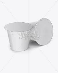 Download K Cup Pods Mockup High Angle Shot In Cup Bowl Mockups On Yellow Images Object Mockups Yellowimages Mockups