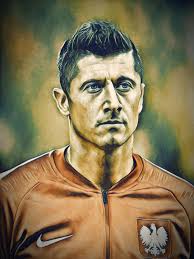 Robert Lewandowski - Celeb ART - Beautiful Artworks of Celebrities,  Footballers, Politicians and Famous People in World | OpenSea