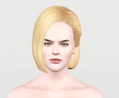 The bob hairstyles are the most coveted and famous look of the decade, and the bangs are known to be the youthful look of all. Vintage Bob Hairstyle Butterfly Sims Hair 100 Retextured By Rusty Nail Sims 3 Hairs