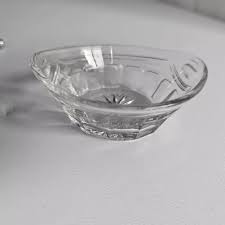 HEISEY GLASS/CRYSTAL GREEK Key Design Clear Bowl Nice $35.00