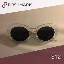 Clear Clout Goggles Glasses Fashion Cute Sunglasses Sunglasses