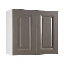 Nos caissons de cuisine rendront votre cuisine plus pratique et fonctionnelle tout en s'adaptant facilement à votre style, vous pouvez également 27 de largeur x 22. Meuble De Cuisine Candide Taupe Facade 1 Porte L 80 Cm Caisson Haut Castorama