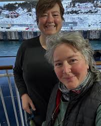 One of my all time favourite things is driving a friend across the island  of Newfoundland. After 16 years of friendship my dear Lorena came to  massage the moss, tickle the tuckamores