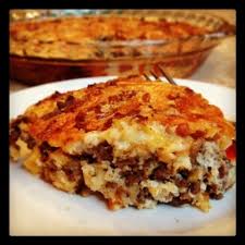 Bisquick Impossible Cheeseburger Pie Recipe Impossible Cheeseburger Pie Sundaysupper Bakeforacure Cheeseburger Pie Bisquick Recipes Recipes