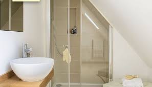 Shower In Eaves Google Search Family Bathroom Design Shower Room Attic Shower