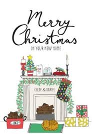 Choose from our library of connect with custom, printed cards that make awesome keepsakes. Merry Christmas In Your New Home Card Moonpig