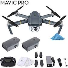 Dji Mavic Pro 4k Quadcopter With Remote Controller 2 Batteries With 1 Year Warranty Gray In 2020 Mavic Pro Dji Mavic Pro Mavic