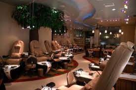 The Nail Garden Nirvana In The Valley Romy Raves Salon Interior Design Salon Interior Nail Salon Interior