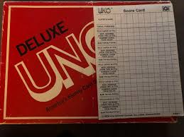 The goal in classic uno is to be the first player to score 500 points. My Grandmas Old Uno Set Has A Score Card Though I Ve Never Heard Of People Using Points In Uno Mildlyinteresting
