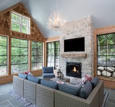 These wooden panels are easy to install, create an effective seal, and are an increasingly popular style choice for the inside of homes—from modern to rustic. Lake House Interior Design Ideas Home Bunch Interior Design Ideas