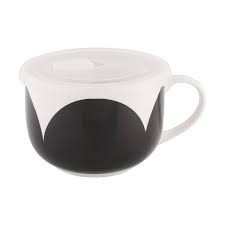 Scallop Soup Mug With Lid Kmart Soup Mugs Glassware Tableware