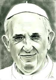 Serene Charcoal Portrait with Masterful Shading and Detail