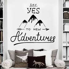 Explorer Travel Adventure Wall Decal Art Decor Sticker Quotes Adventure Sticker Adventure Decal Travel Gifts Travel Wall Art Wall Decor Stickers Sticker Decor