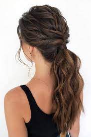Cute Ponytail Hairstyle For You To Try Wedding Weddinghairstyle Hairstyle Bridalhairs Peinados Fiesta Pelo Largo Peinados Con Coleta Peinados Poco Cabello