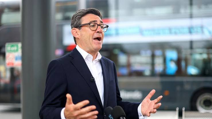 UK Prime Minister Andy Burnham says he handled Susie Wiles impersonator  'the right way'