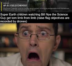 So the new Dark Fluid major order is bugged. Spawns