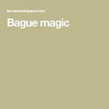 Bague Magic Bague Bague Magique Telecharger Livre Gratuit Pdf