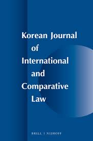 Whats people lookup in this blog: Stuck Between Two Allies In The Korean Journal Of International And Comparative Law Volume 5 Issue 2 2017