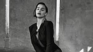 She studied at the drama centre london, appearing in a number of stage productions. Emilia Clarke 2020 Monochrome Hd Celebrities 4k Wallpapers Images Backgrounds Photos And Pictures