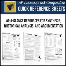Ap English Language And Composition Essay Quick Reference Sheets Ap Language And Composition Ap Language Ap English Language