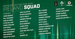 Reigning champions england came into the six nations as firm favourites, yet it's actually wales who are now leading what is the format of the six nations 2021? Irish Rugby Ireland Squad Named For Guinness Six Nations