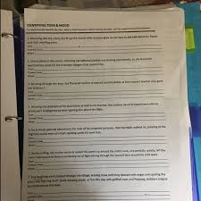 32 Tone Worksheet 1 Answers Worksheet Resource Plans This series of worksheets will help students learn to identify and respect the mood and tone of a mood is a feeling you get from what you are reading. 32 tone worksheet 1 answers worksheet