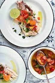 Roasted Or Grilled Whole Fish With Tomato Vinaigrette Recipe Vinaigrette Recipes Recipes Cooking