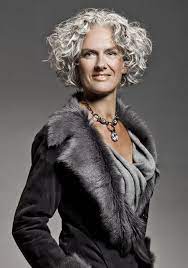 Hair Gray Silver Curls 27 Ideas Grey Curly Hair Short Hair Styles Curly Hair Styles