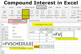 Compound Interest Formula In Excel Step By Step Calculation
